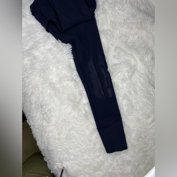 ForHorses *worn once* ELSA Breeches. Black riding pants. Juniors unisex. Size 8 - Picture 7 of 15